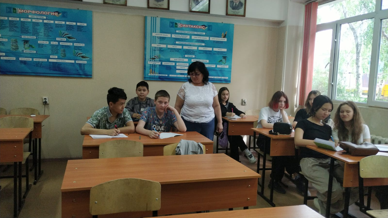 Жазғы мектептің жұмысы жалғасуда