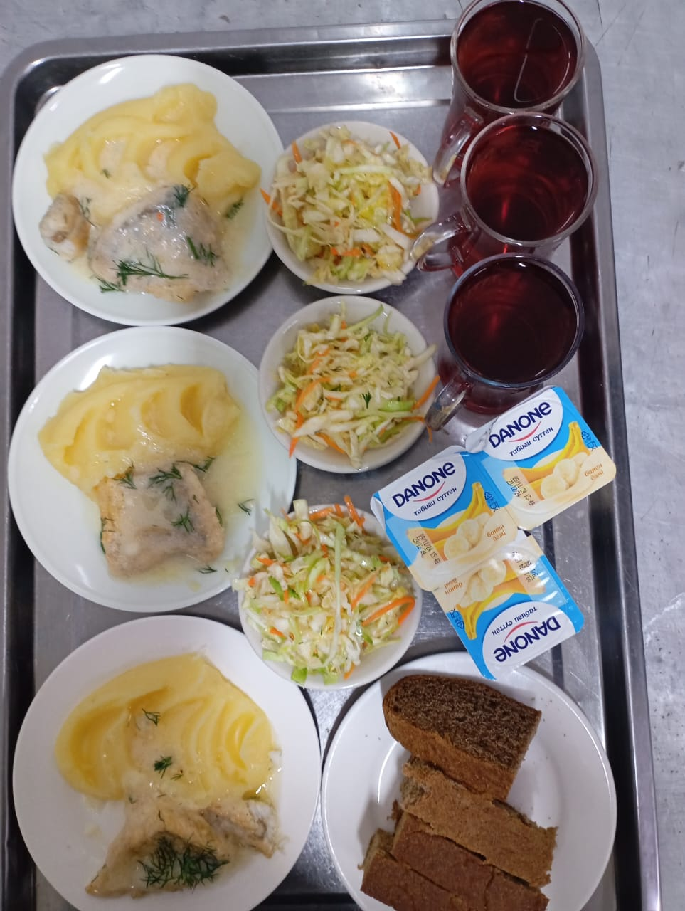 Тағамдардың фотосуреті және мәзір