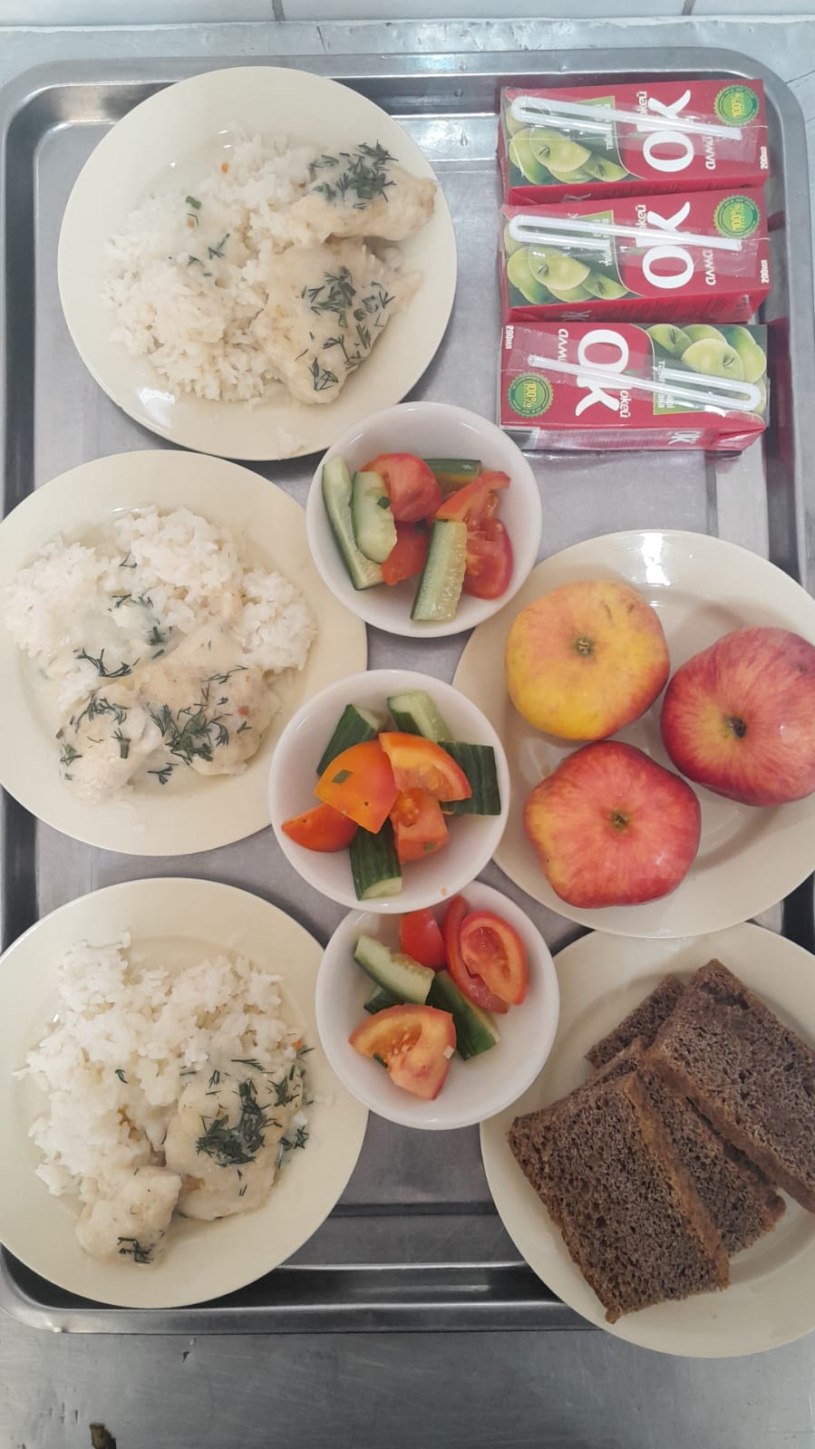 Тағамдардың фотосуреті және мәзір