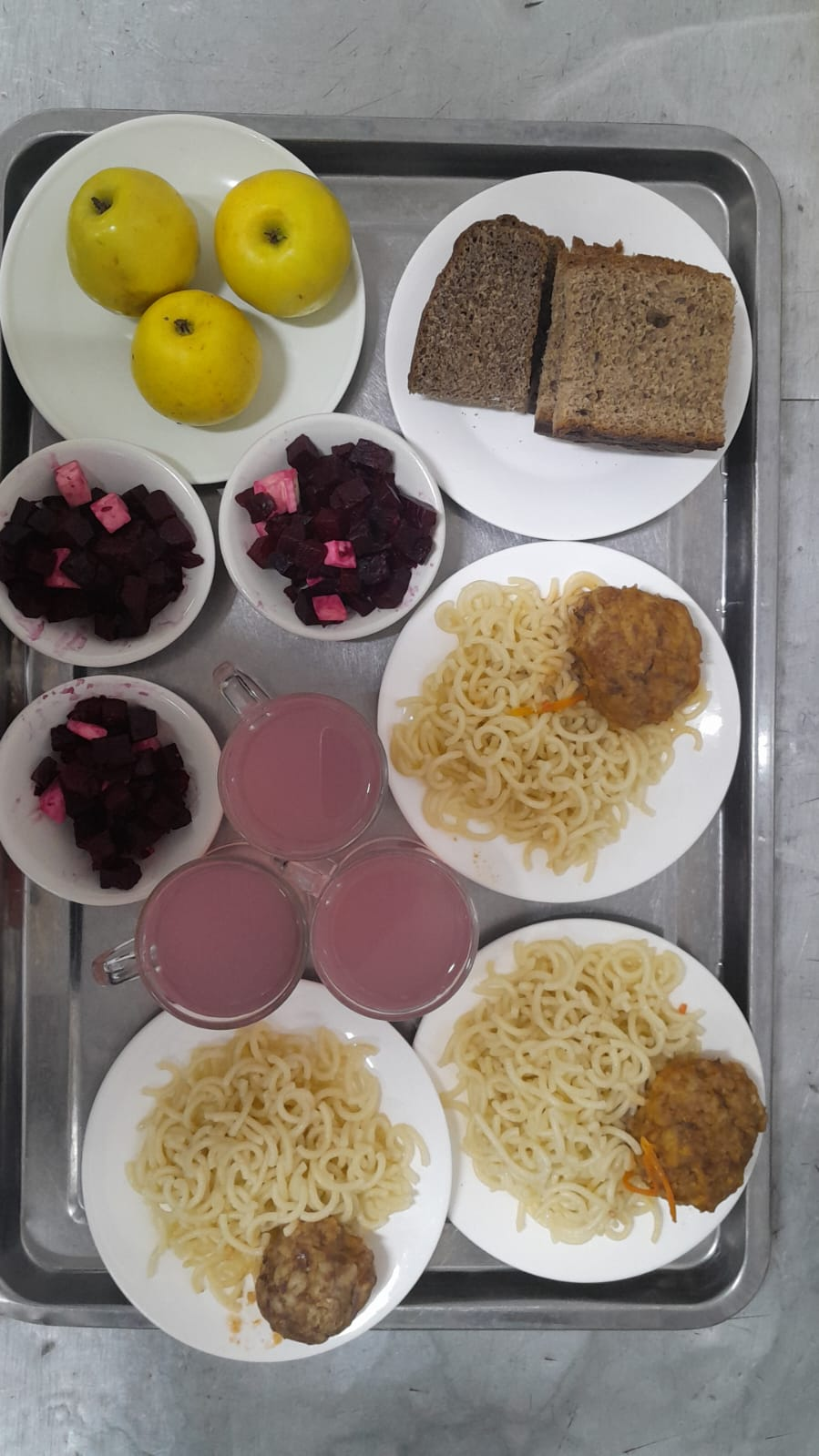 Тағамдардың фотосуреті және мәзір